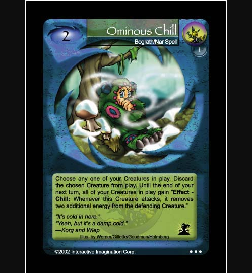 Ominous Chill - Bograth